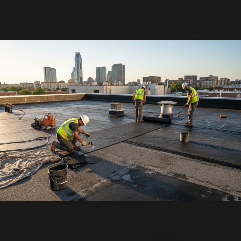 Single Ply Roof Repair in Glenville, PA