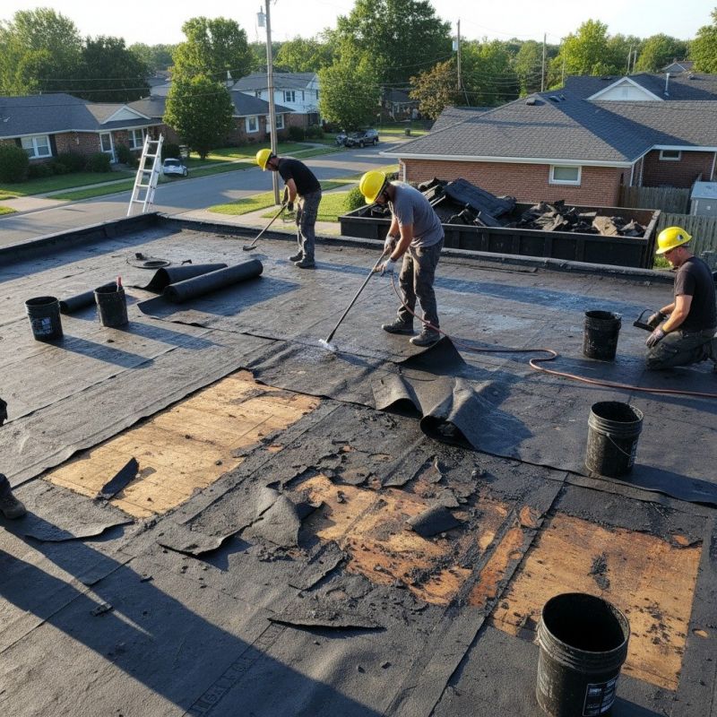 Single Ply Roof Repair in New Oxford, PA