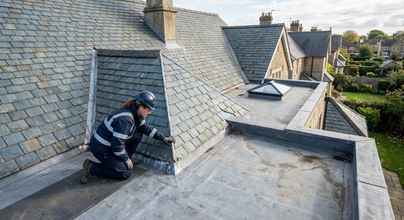 Slate Roof Inspection in Gettysburg, PA