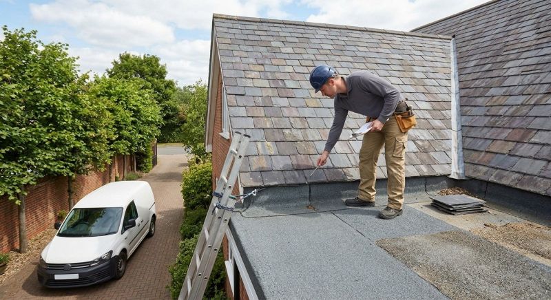 Slate Roof Inspection in Gettysburg, PA