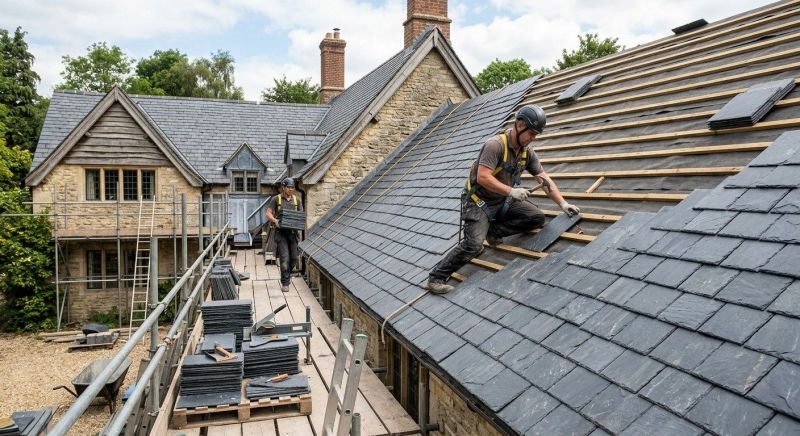 Slate Roof Installation in Taneytown, MD