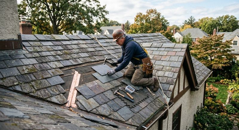 Slate Roof Repair in Hanover, PA