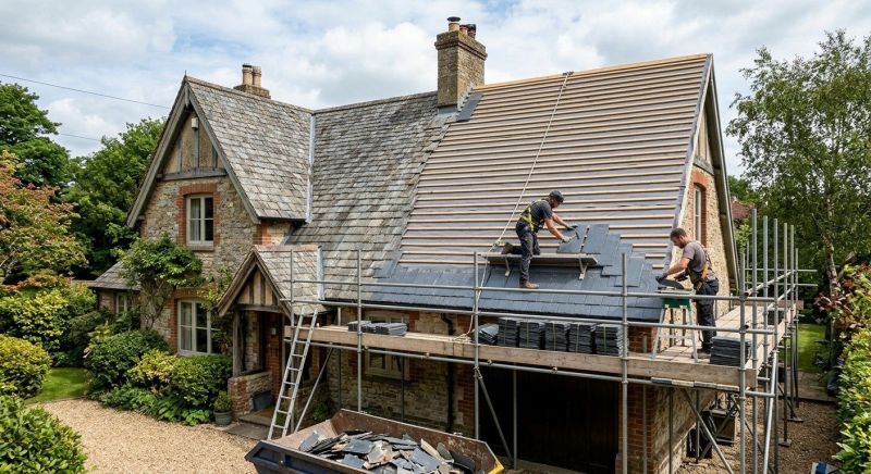 Slate Roof Replacement in Adams County, PA