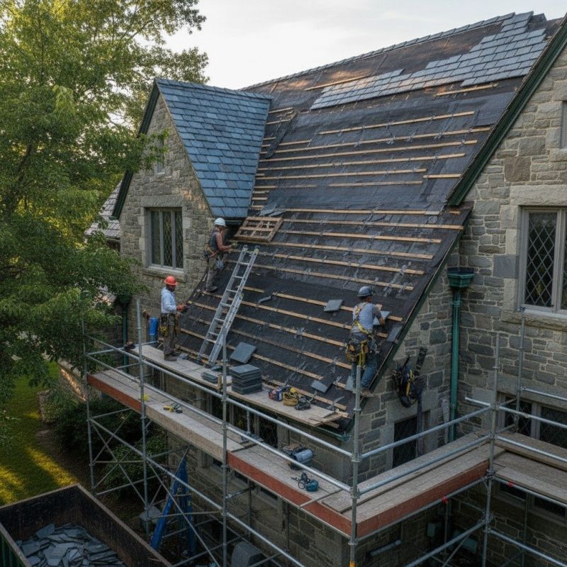 Slate Roof Replacement in Gettysburg, PA