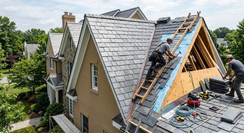 Slate Shingles Repair in Cascade, MD