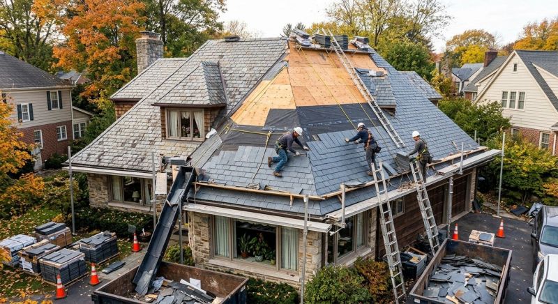 Slate Shingles Repair in Glenville, PA
