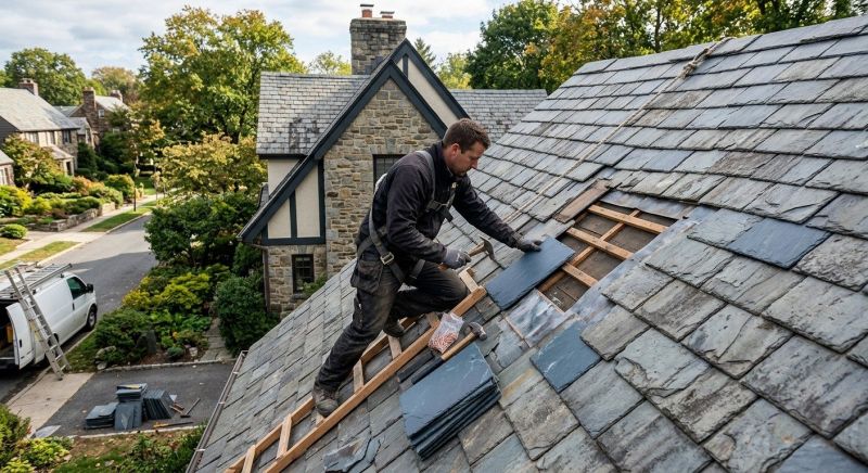 Slate Shingles Repair in Newville, PA
