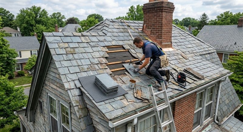 Slate Shingles Repair in Taneytown, MD