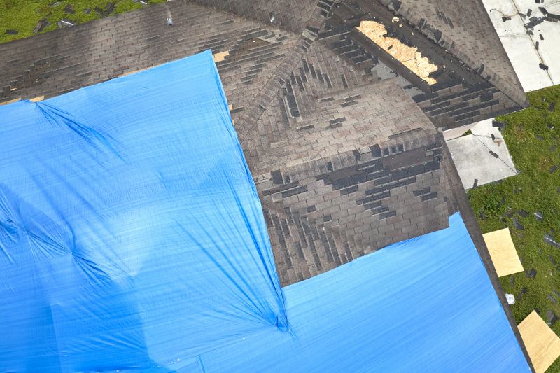 Storm Damage Roof Tarping in Gettysburg, PA