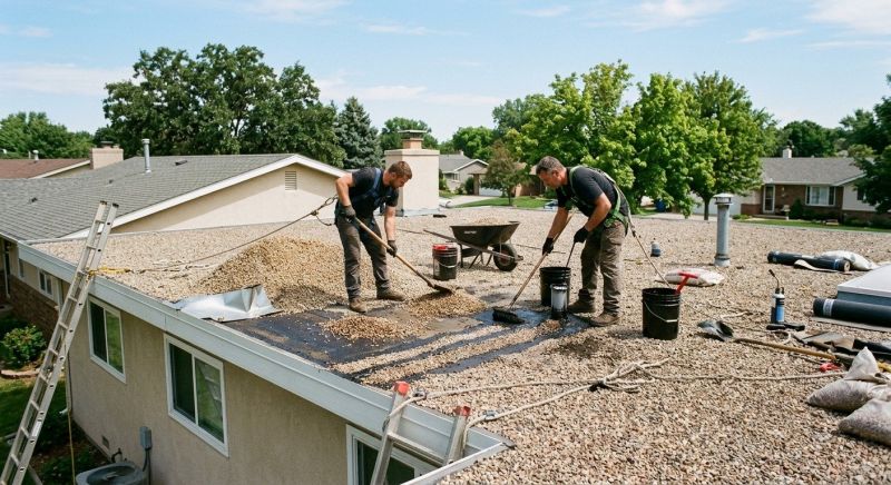 Tar And Gravel Roof Repair in Glenville, PA