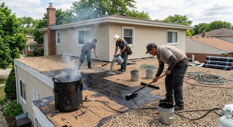 Tar And Gravel Roof Repair in Littlestown, PA