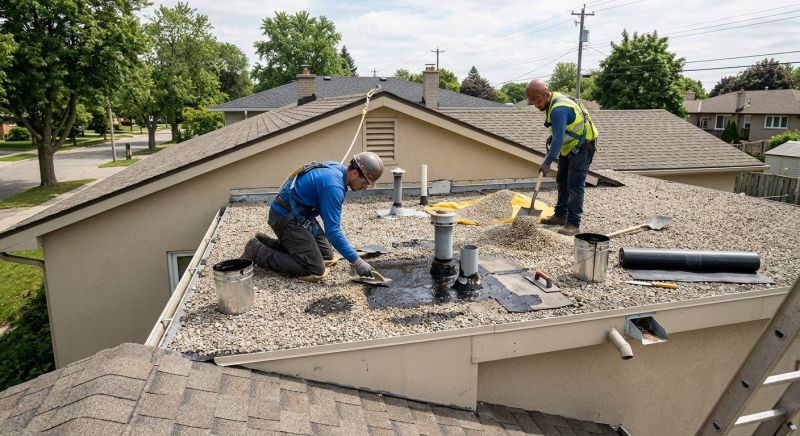 Tar And Gravel Roof Repair in Taneytown, MD