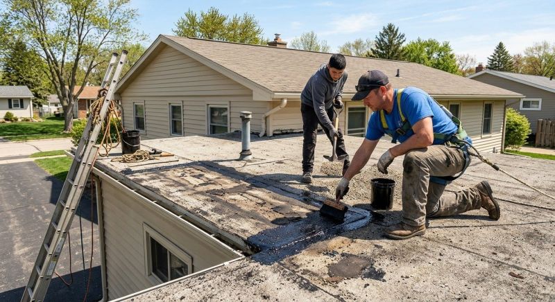 Tar And Gravel Roof Repair in Thurmont, MD