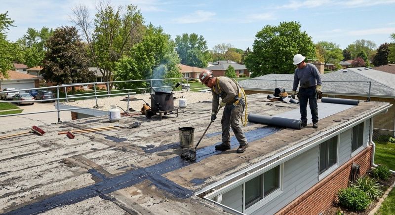 Tar Roof Repair in Fayetteville, PA