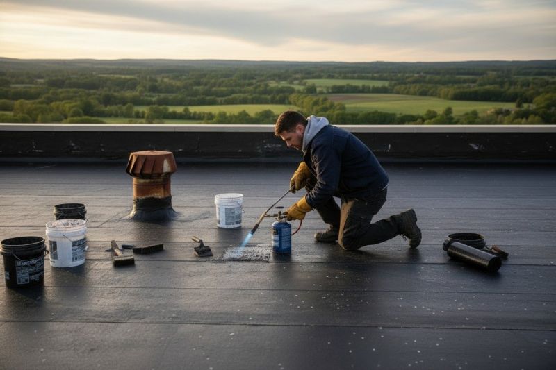 Tar Roof Repair in Fayetteville, PA