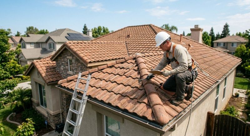Tile Roof Inspection in Gettysburg, PA