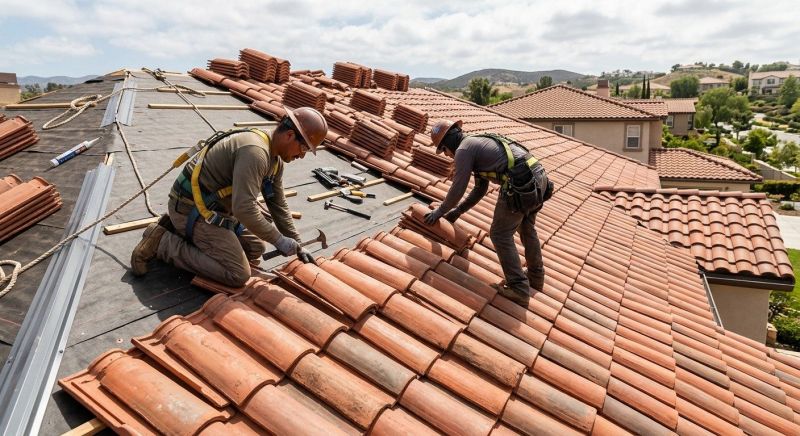 Tile Roof Installation in Fairfield, PA