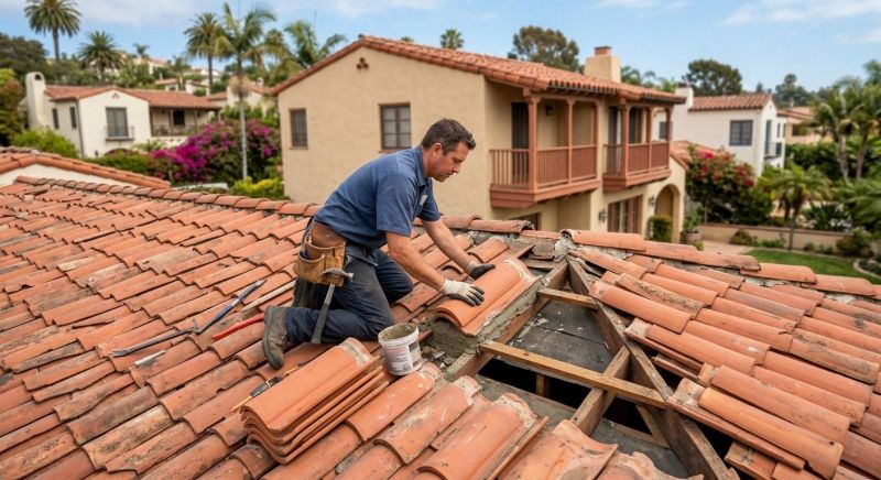 Tile Roof Repair in Glenville, PA