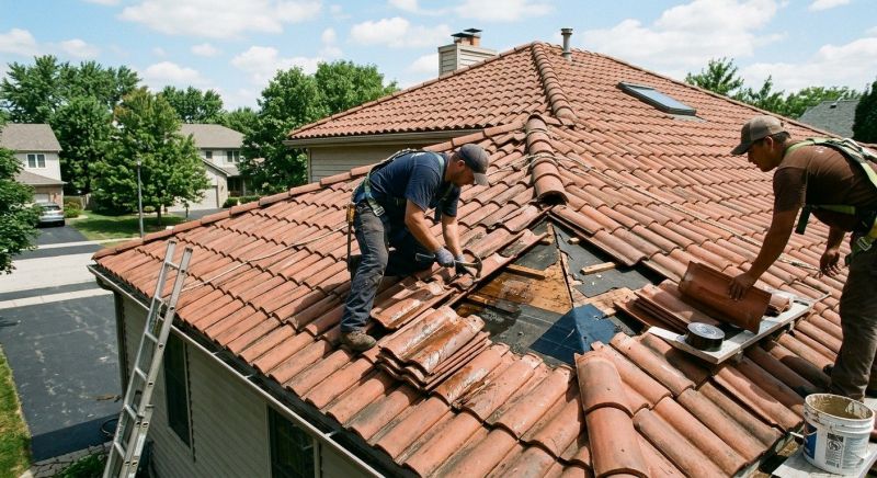 Tile Roof Repair in Glenville, PA