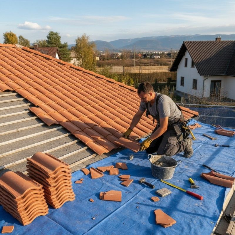 Tile Roof Repair in Keymar, MD