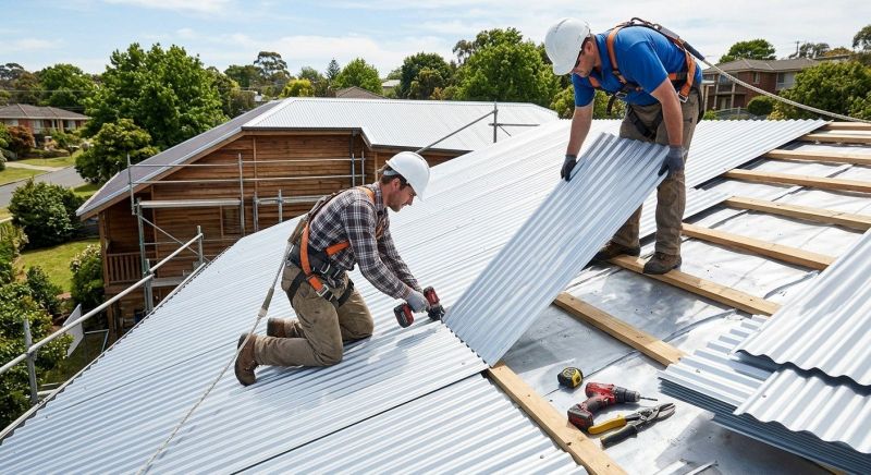 Tin Roof Installation in Fairfield, PA