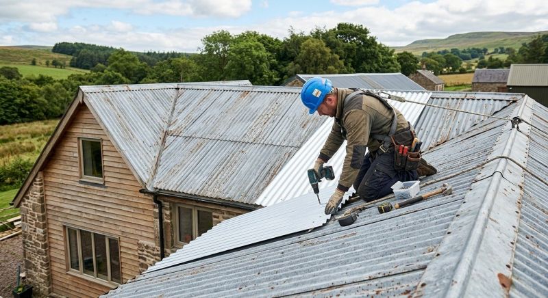 Tin Roof Repair in Gettysburg, PA