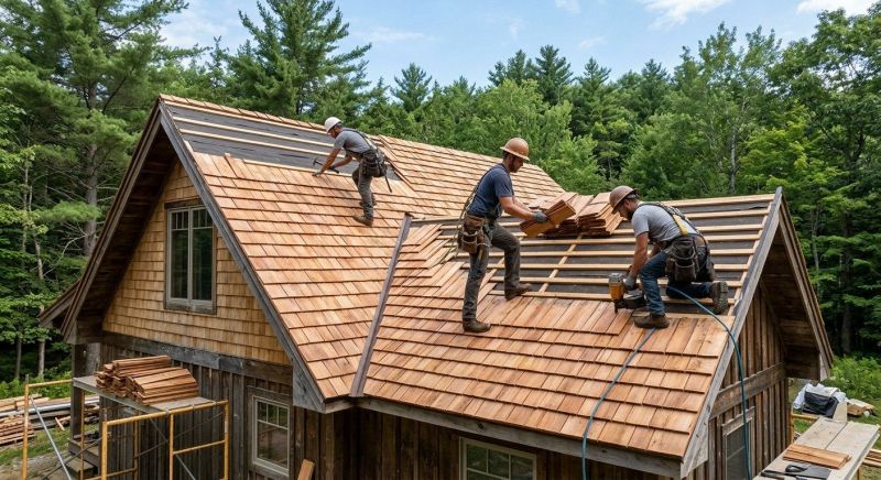 Wood Roofing Installation in Adams County, PA