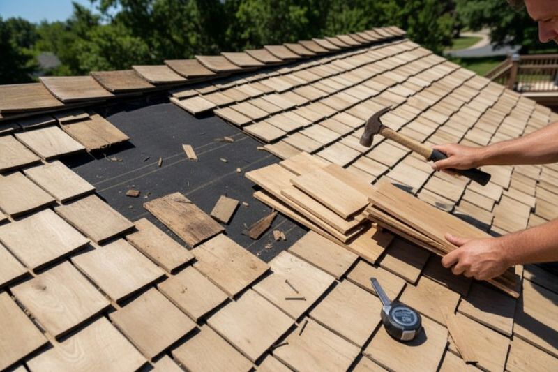 Wood Shake Roof Repair in Carlisle, PA
