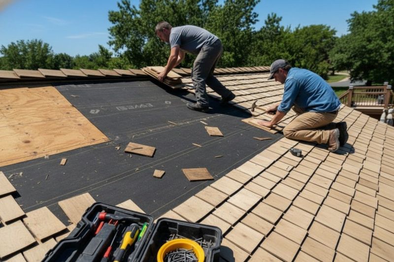 Wood Shake Roof Repair in New Oxford, PA