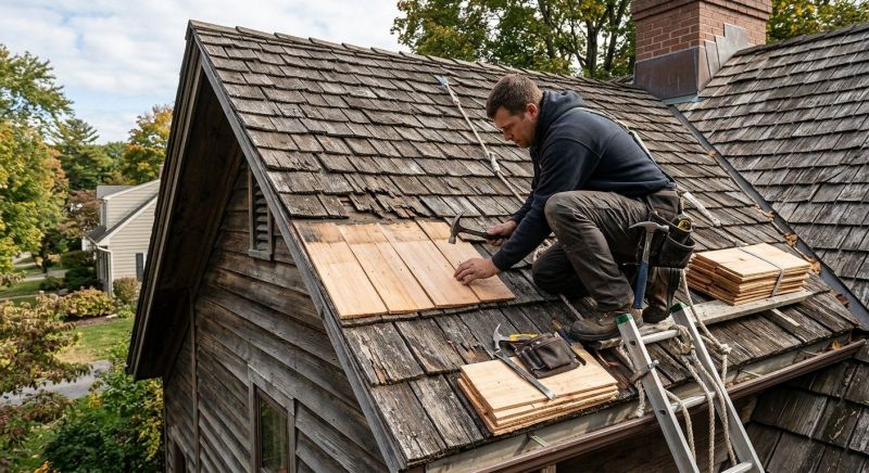 Wood Shingles Repair in Cascade, MD